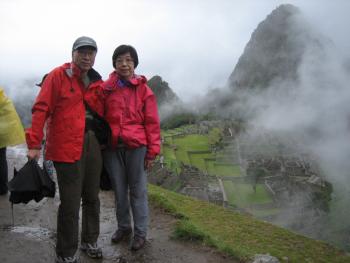 Photo at Machu Picchu